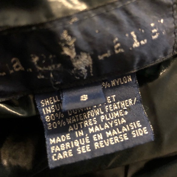 Polo Ralph Lauren Down Feathers Puffer Bomber Jacket - Picture 11 of 12